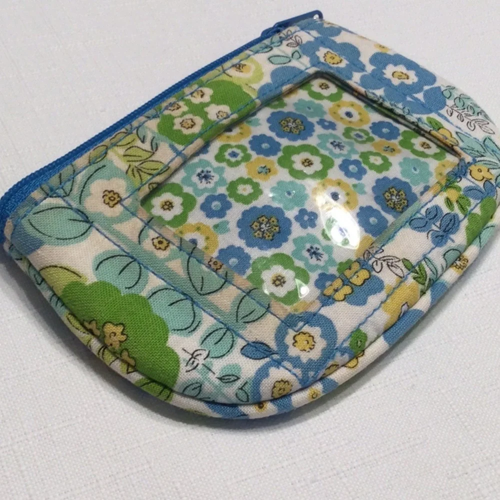 Vera Bradley English Garden ID Zippered Pouch​
